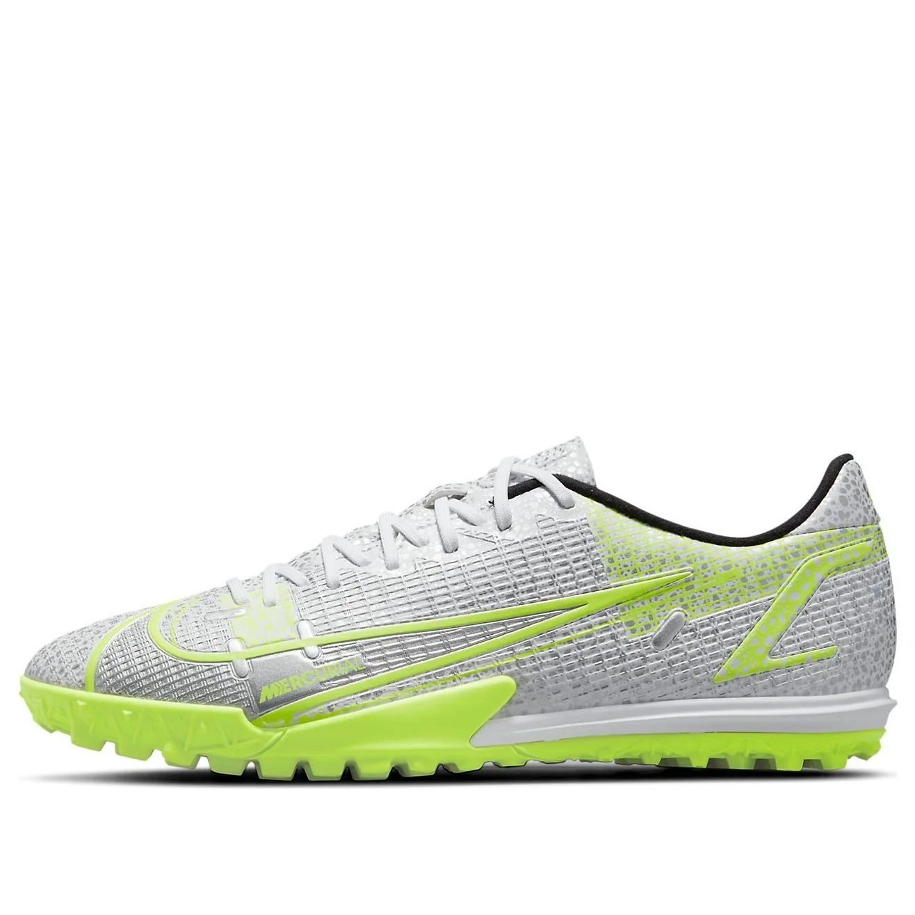 Nike 14 Mercurial Superfly 8 TF Turf 'Grey Neon Green' CV0978-107