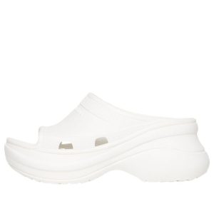 (WMNS) Balenciaga x Crocs Pool Slides 'White' 677389W1S8E9000