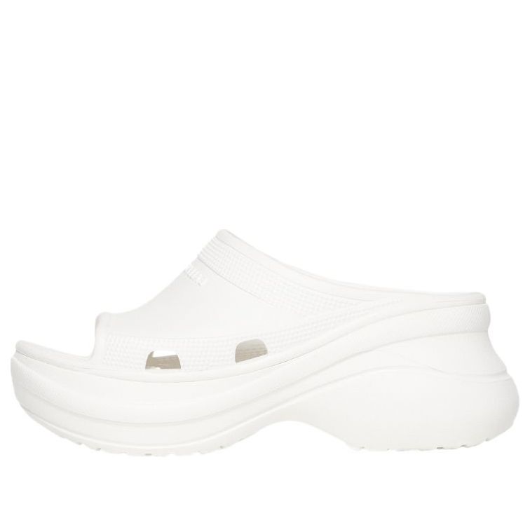 (WMNS) Balenciaga x Crocs Pool Slides 'White' 677389W1S8E9000
