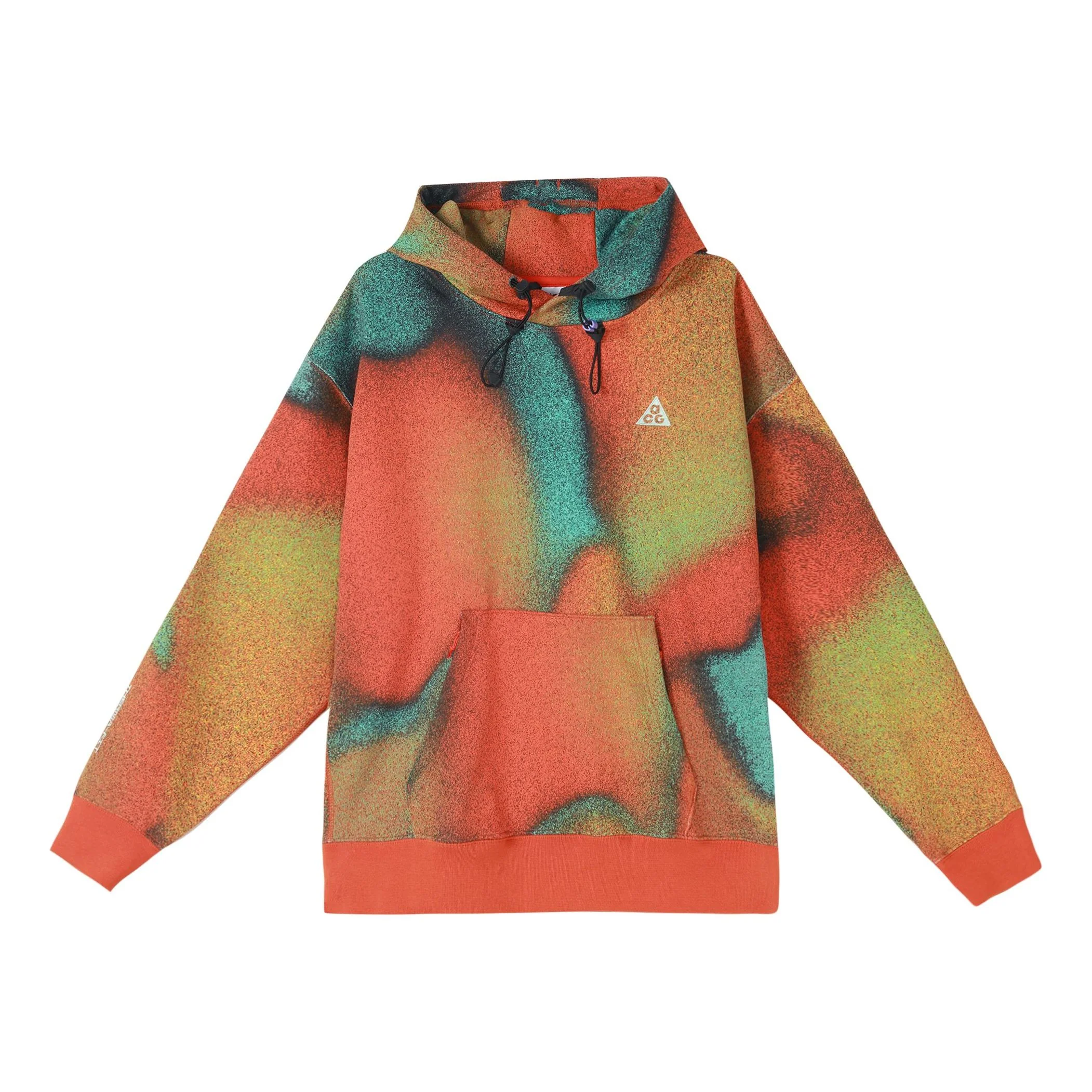 Nike x ACG Therma-FIT Hoodie Asia Sizing 'Orange Green' DQ5790-891