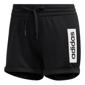 (WMNS) adidas Colorblock Shorts Asia Sizing 'Black White' FM6130