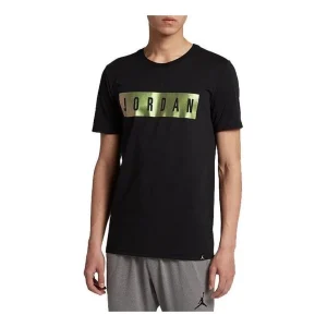 Air Jordan Wordmark T-shirt 'Black' 916147-010