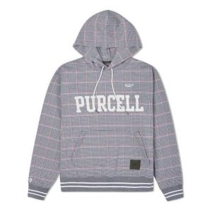 Converse x Todd Snyder Crossover Series Plaid Po Sports Pullover Couple Style Gray 10023349-432