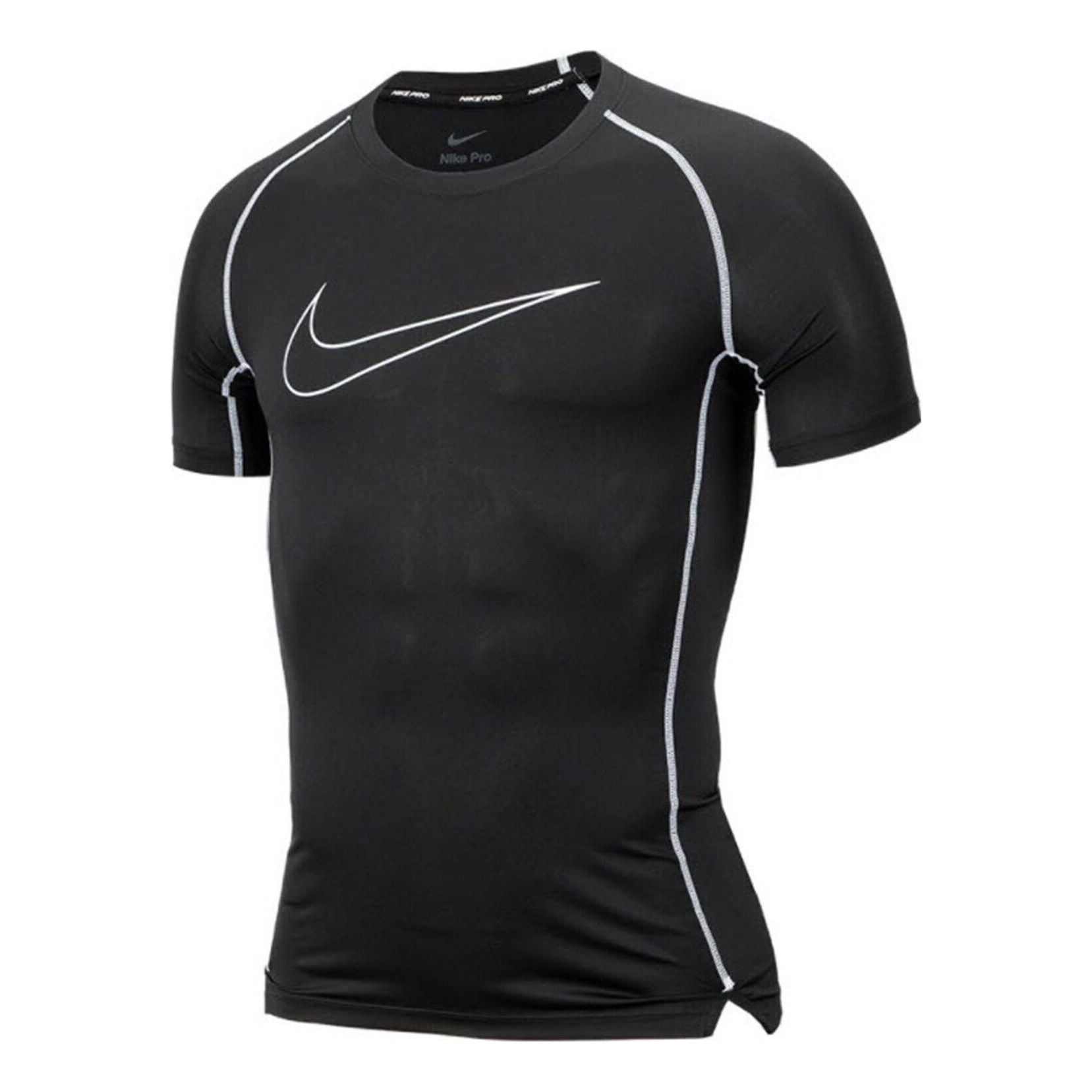 Nike Pro Dri-Fit Tight Short-sleeved 'Black' DD1993-011