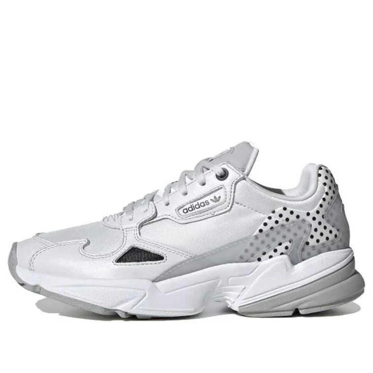 (WMNS) adidas Falcon 'Crystal White Polka' EF4983
