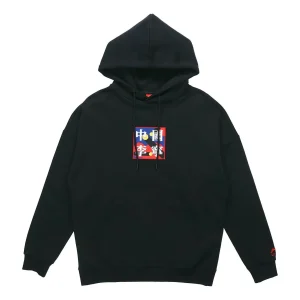 Li-Ning Graphic Hoodie Paris Fashion Week 'Black' AWDQ351-2