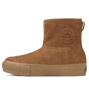 (WMNS) Converse Chuck Taylor All Star Suede Chuck Taylor All Star PLTS BT Z High Top 'Brown' 31310410