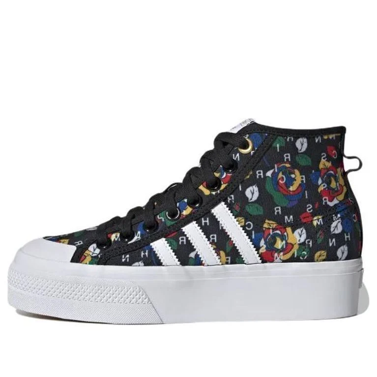 (WMNS) adidas x Rich Mnisi Nizza Platform Mid 'Pop-Art Roses' GZ4304