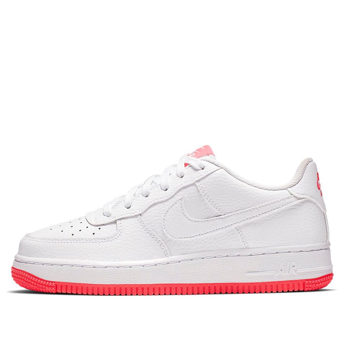 (GS) Nike Air Force 1 Low 'White Racer Pink' AO2296-101