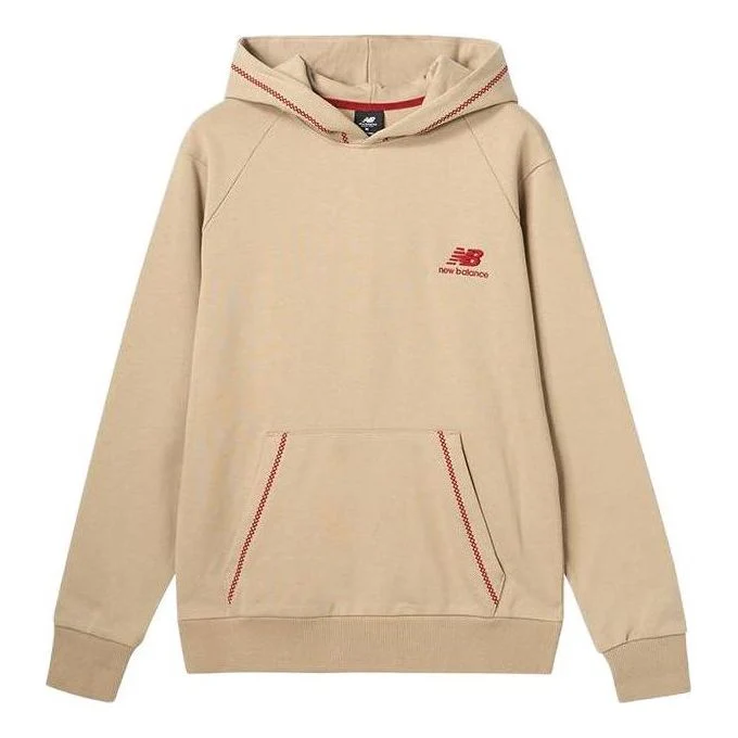 New Balance Athletics LNY French Terry Hoodie Asia Sizing 'Khaki' AMT31570-BNN
