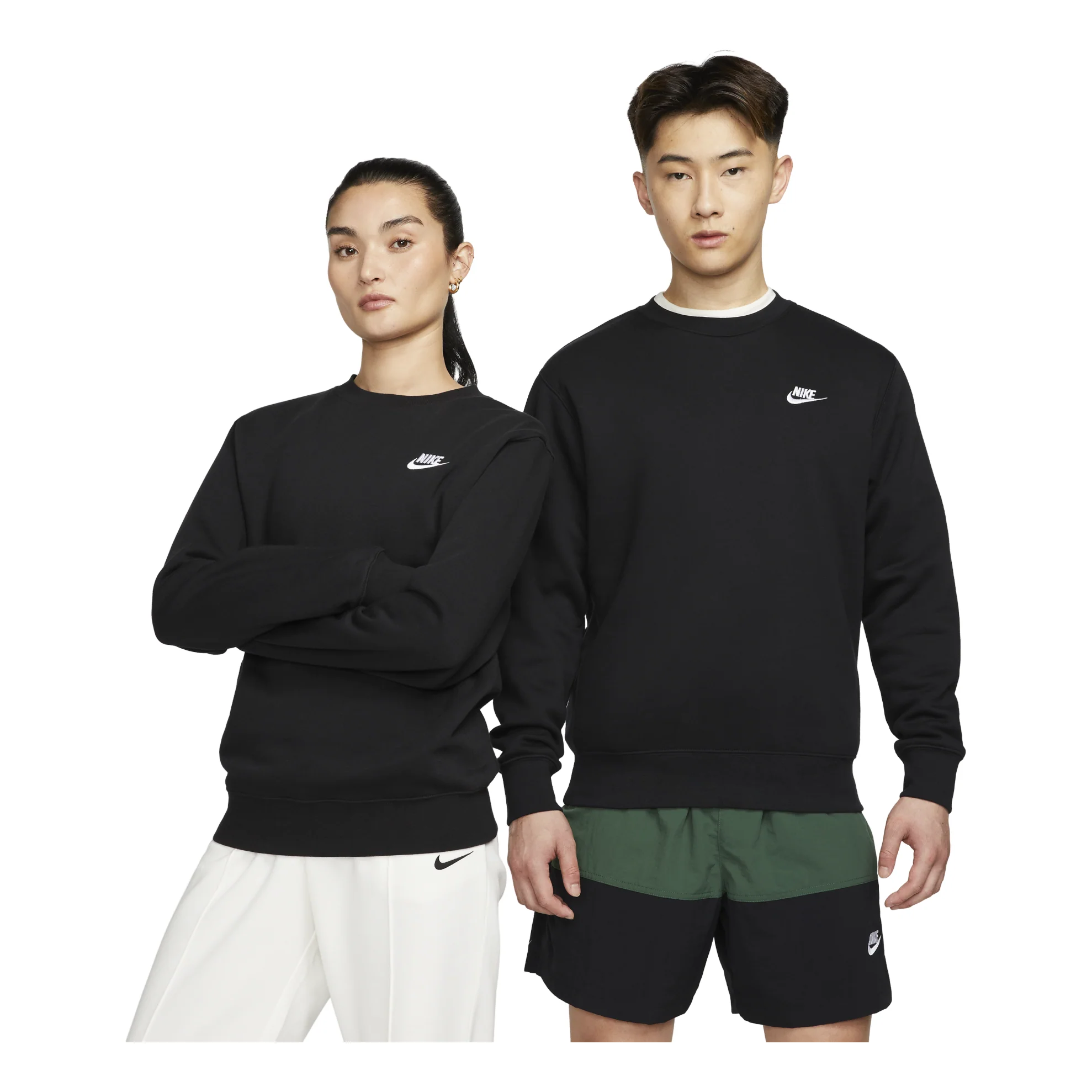 Nike Sportswear Club Fleece Round Neck Pullover Black BV2663-010