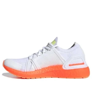 (WMNS) adidas x Stella McCartney Ultraboost 20 'White Solar Orange' FU8983