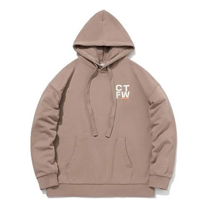 Li-Ning CF Series x Dunhuang Museum Crossover Casual Sports Pullover Hoodie 'Brown' AWDQB67-4