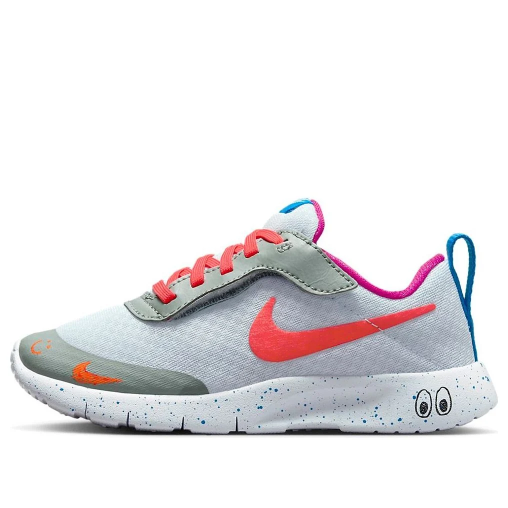 (PS) Nike Tanjun EZ LIL Shoes 'Grey Blue Orange' FD5378-400