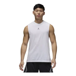 Air Jordan Sport Dri-FIT Sleeveless Top Asia Sizing 'White Black' FN5857-100