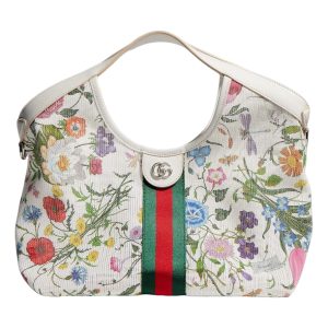 (WMNS) Gucci Giglio Small Tote Bag 'White Multicolor' 860845-FAGDB-9564