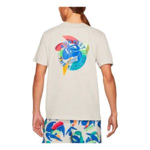 Nike x Kelly Anna London Crossover Pattern Printing Quick Dry Knit Short Sleeve CZ9882-008