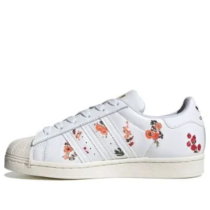 (WMNS) adidas Superstar 'White Floral' FY8768