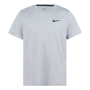 Nike Pro Dri-FIT Sports Training Quick Dry Round Neck Short Sleeve Gray CZ1182-073