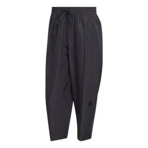 adidas Solid Color Sports Pants Men's Black HH7239