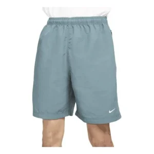 Nike Solo Swoosh Shorts 'Blue Grey' DM4402-387