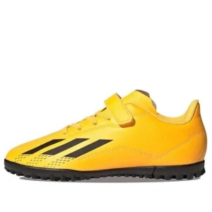 (GS) adidas X Speed Portal .4 H&L TF 'Solar Gold Black' GZ2453