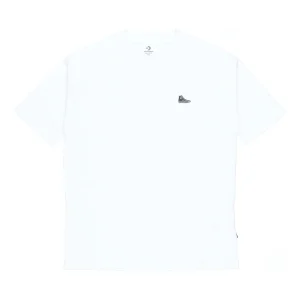 Men's Converse SS22 Classic Chuck Printing Short Sleeve White 10020931-A01