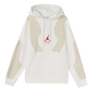 Air Jordan x Off-White Embroidered logo Hoodie Asia Sizin 'White' CV0541-134