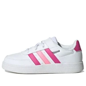 (PS) adidas Breaknet 'White Lucid Fuchsia Pink' HP8966