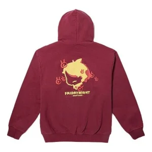 (WMNS) Vans x NUTTSH Friday Night Hoodie 'Red' VN000H0E1N0