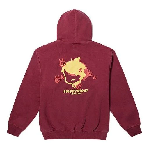(WMNS) Vans x NUTTSH Friday Night Hoodie 'Red' VN000H0E1N0
