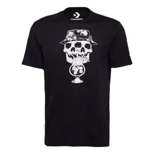 Converse Skull & Cocktail T-Shirt Asia Sizing 'Black' 10008082-A01