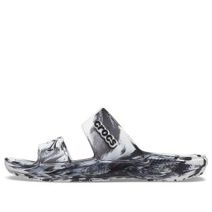 Crocs Classic Clog Marble Beach Sports 'White Black‘ 207701-103