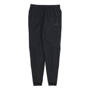 adidas Zipper Tatting Sports Pants Men Black CW5782