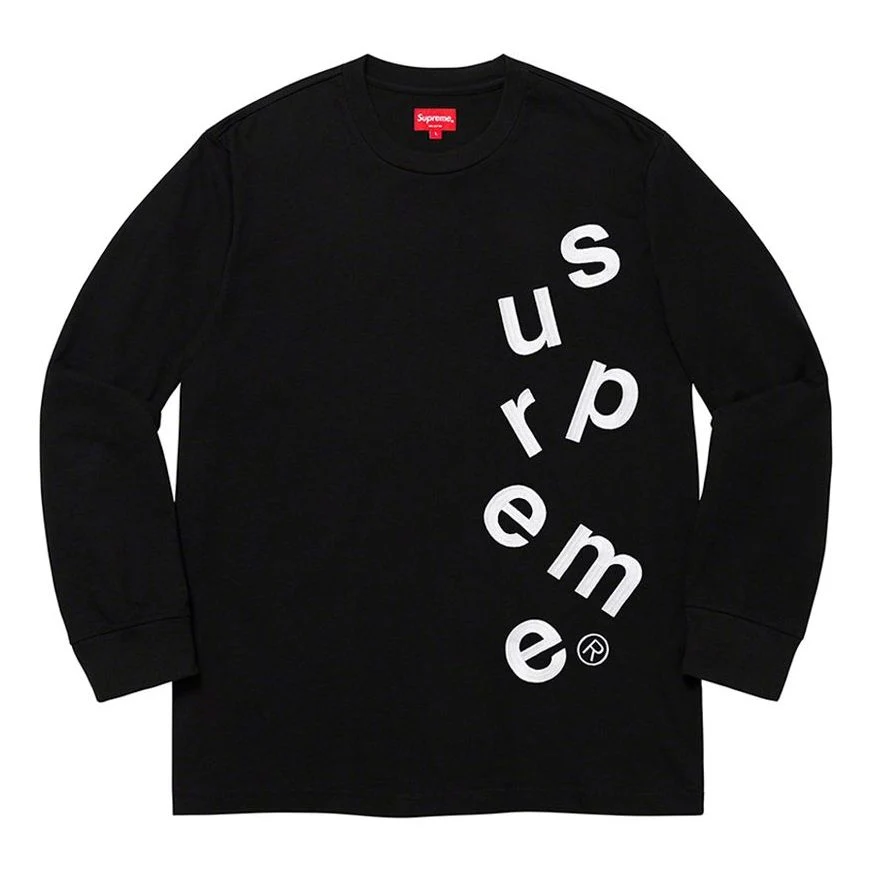 Supreme FW20 Week 4 Scatter Logo L SUP-FW20-107-BLK