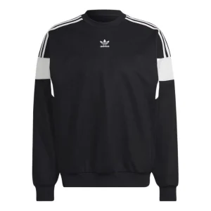 adidas originals Adicolor Classics Cut Line Crew Sweatshirt 'Black' HN6117