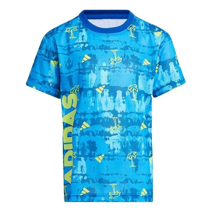 (PS) adidas Beach T-Shirts 'Blue' HE0047