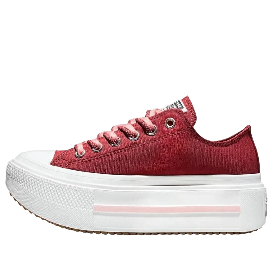 (WMNS) Converse Chuck Taylor All Star Lift Double Stack Platform Double Lace 'Brick Snack White Ok Bloomer' A18399C