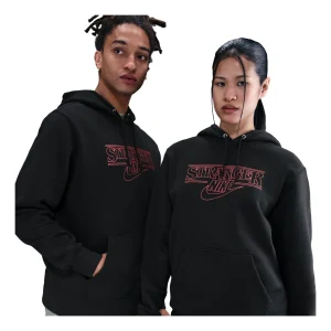 Nike x Stranger Things Fleece Hoodie 'Black' IF8519-010
