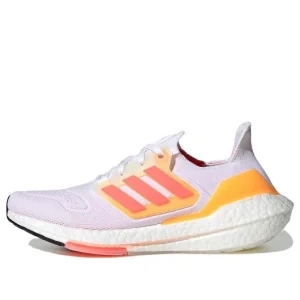 (WMNS) adidas Ultraboost 22 'White Flash Orange' GX5595
