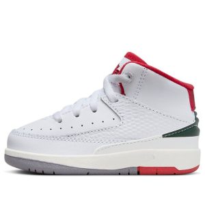 (TD) Air Jordan 2 Retro 'White Sail Fire Red' DQ8563-101
