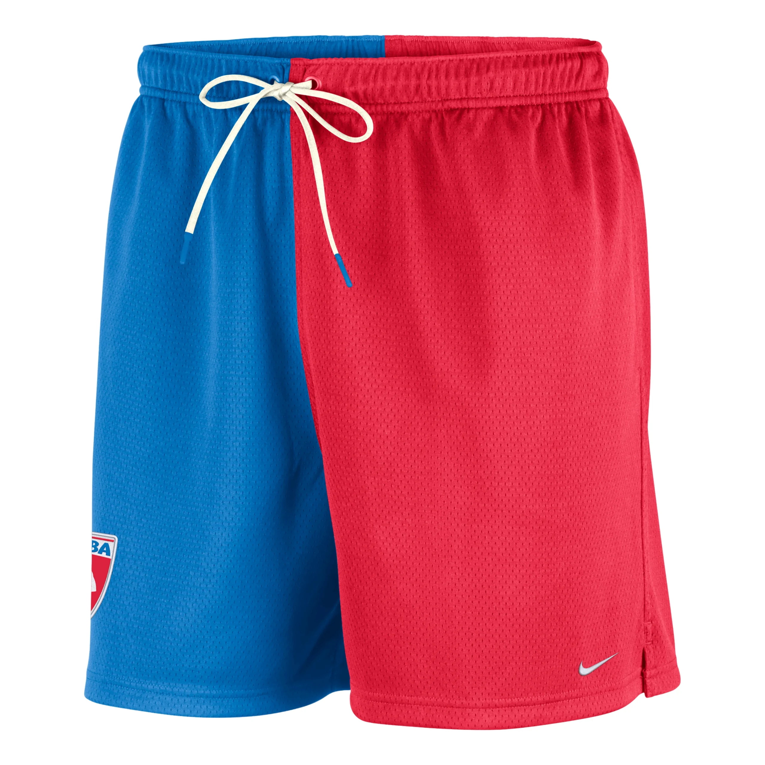 Nike WNBA 30th Flow Mesh Shorts 'Light Photo Blue Action Red Sail White' IO1378-435