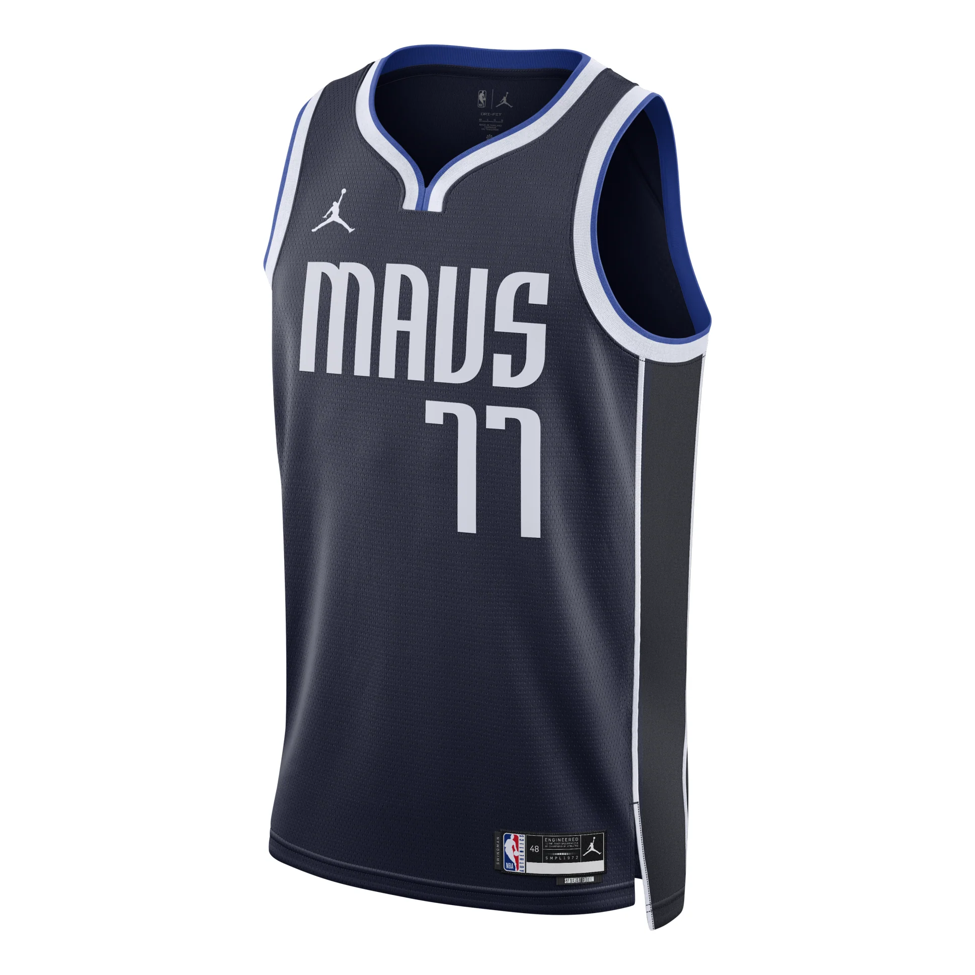 Air Jordan x NBA Dallas Mavericks Luka Doni Jersey 'Blue' DO9523-420