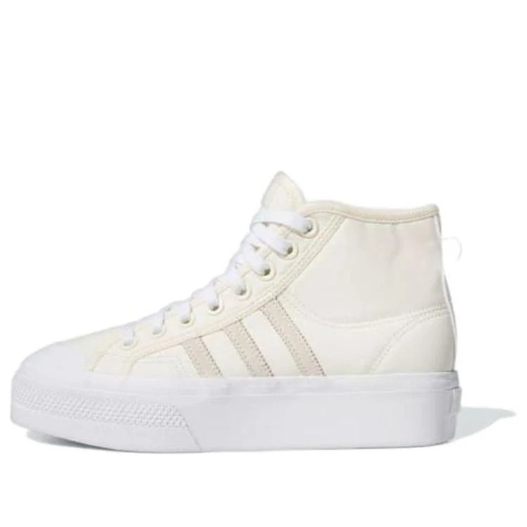 (WMNS) adidas Nizza Platform Mid 'Wonder White' IG5065