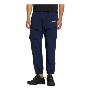 adidas Bao Pack Alphabet Logo Woven Bundle Feet Sports Long Pants 'Black' GN7591