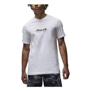 Air Jordan Sport Graphic T-Shirt 'White' FD7001-100