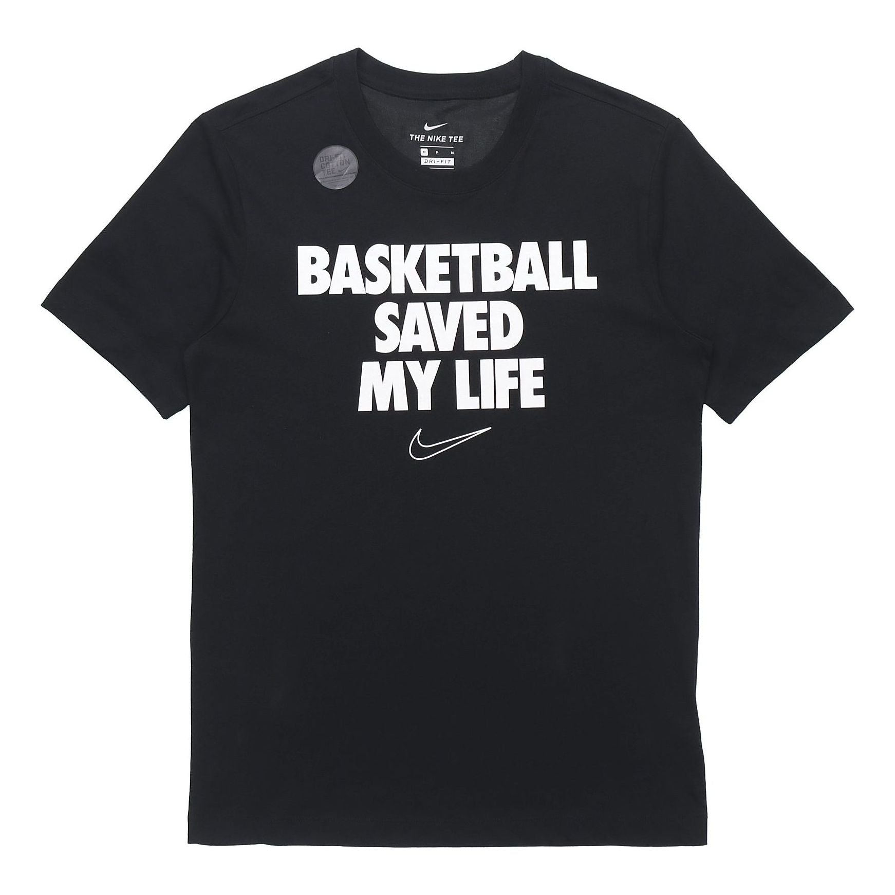 Nike Casual Sports Basketball Round Neck Short Sleeve Black CD1132-010