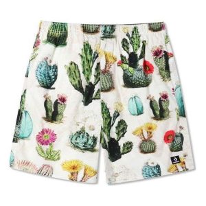 Converse Plant Print Resort Short Asia Sizing 'Desert Sand Cactus Multi' 10023278-A02