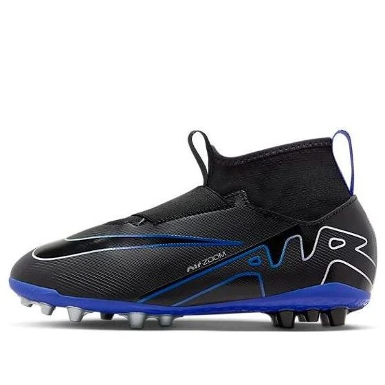 (GS) Nike Mercurial Superfly 9 Academy AG 'Black Hyper Royal' DJ5613-040