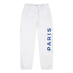 (WMNS) Air Jordan x PSG Sweatpants 'White' DN3461-100